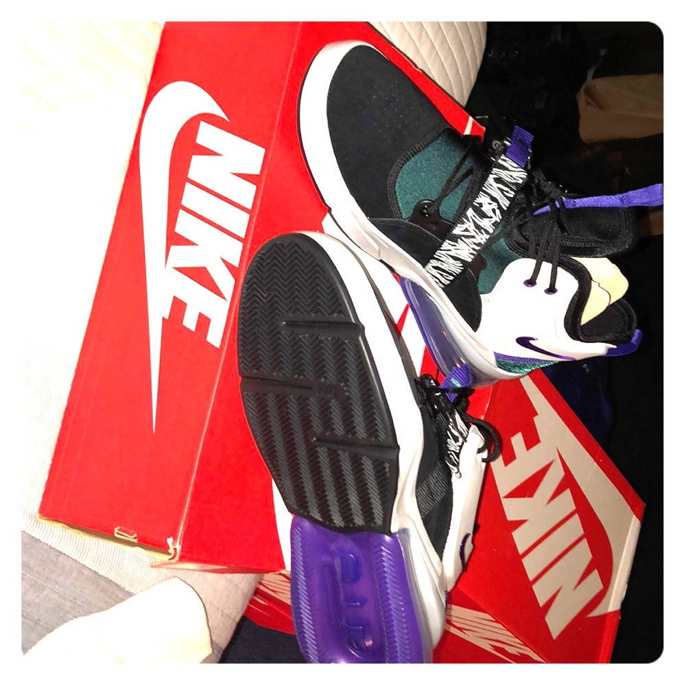 Air Force 270 Black/Purple   violet/noir